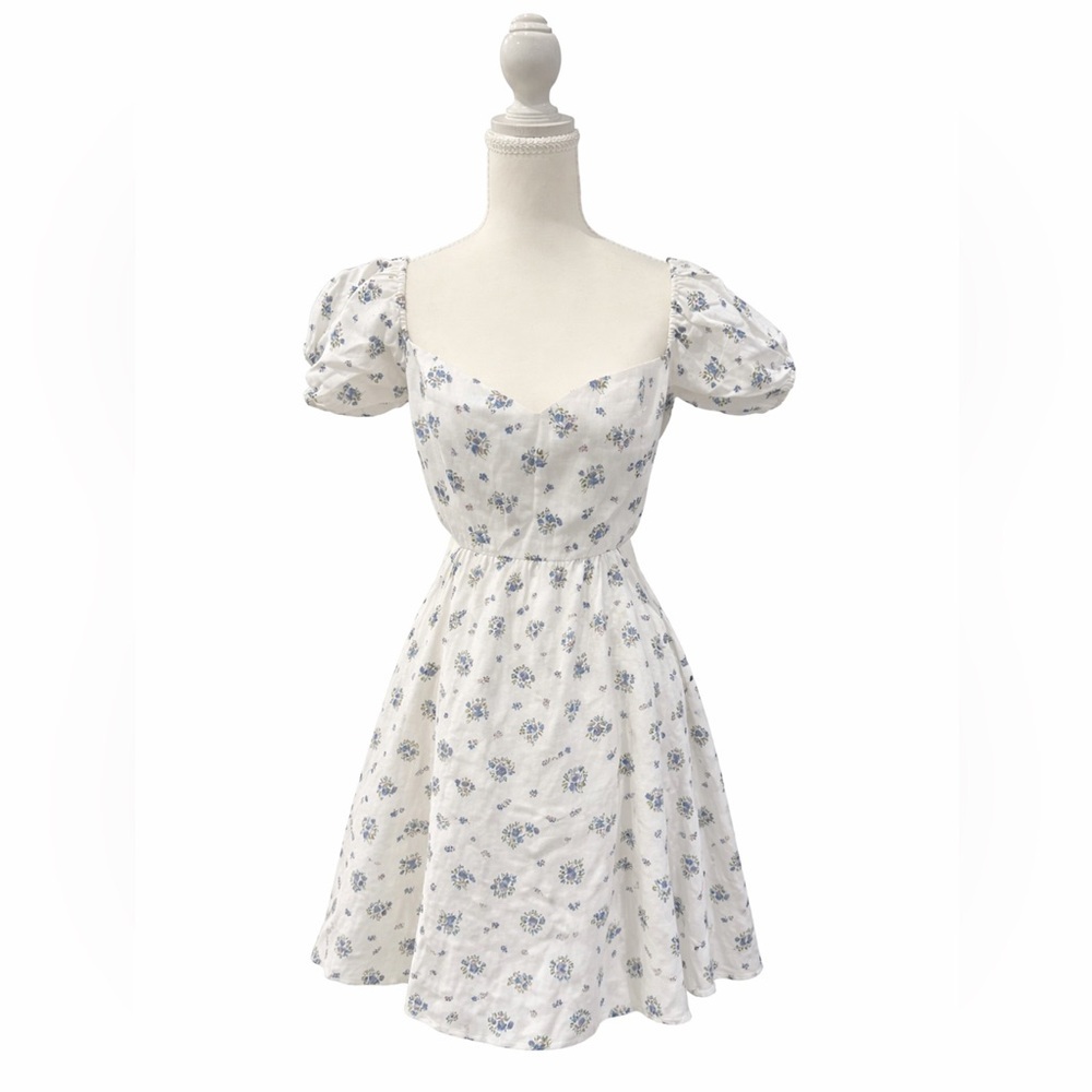 Reformation Emilia Linen Dress NWT Size 12